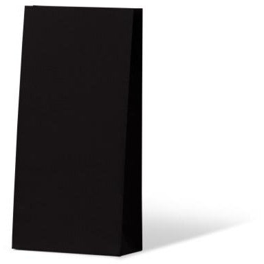 Jet Coloured Small Gift Paper Bag - Black