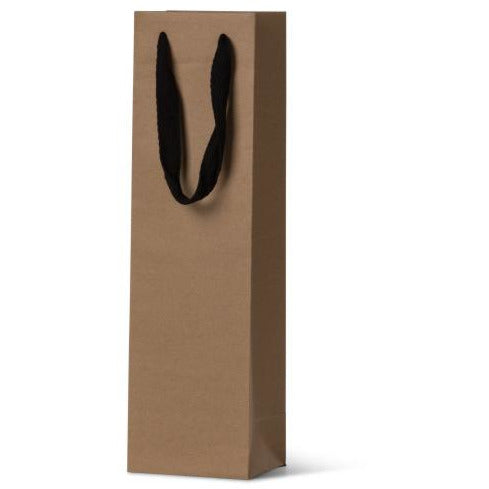 Deluxe Kraft Bag - Single Wine